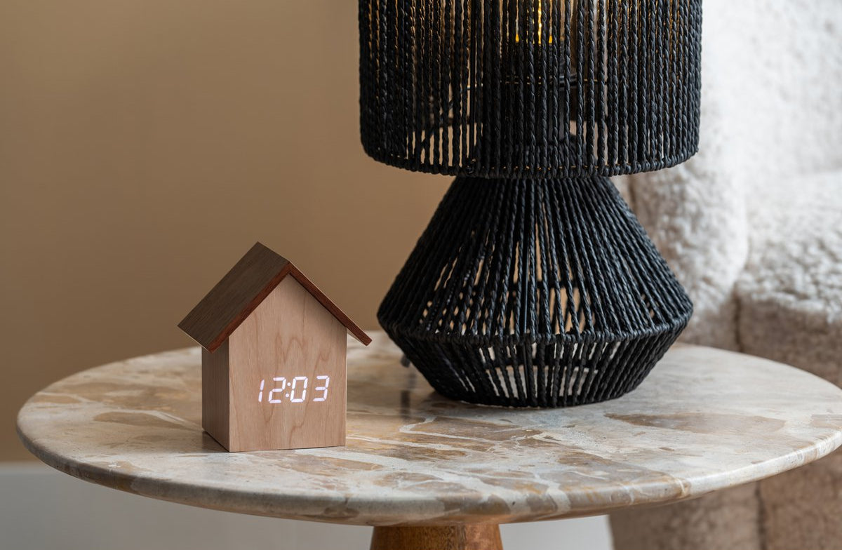 Bijzettafel Kracht (mangohout en marmer)