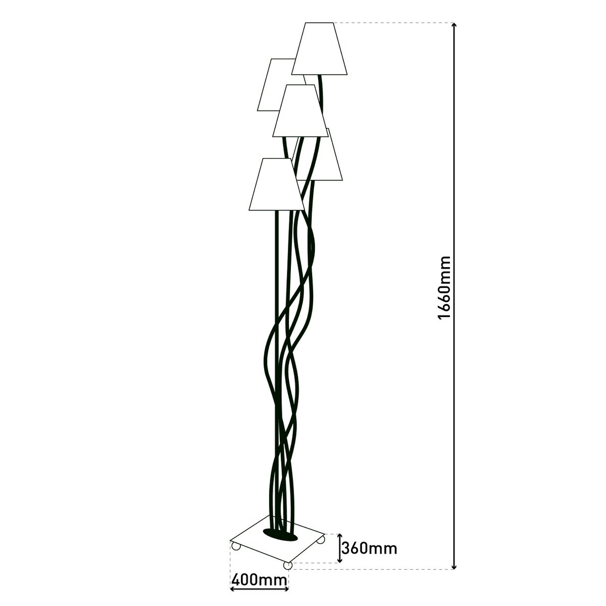 Vloerlamp Boho Bright