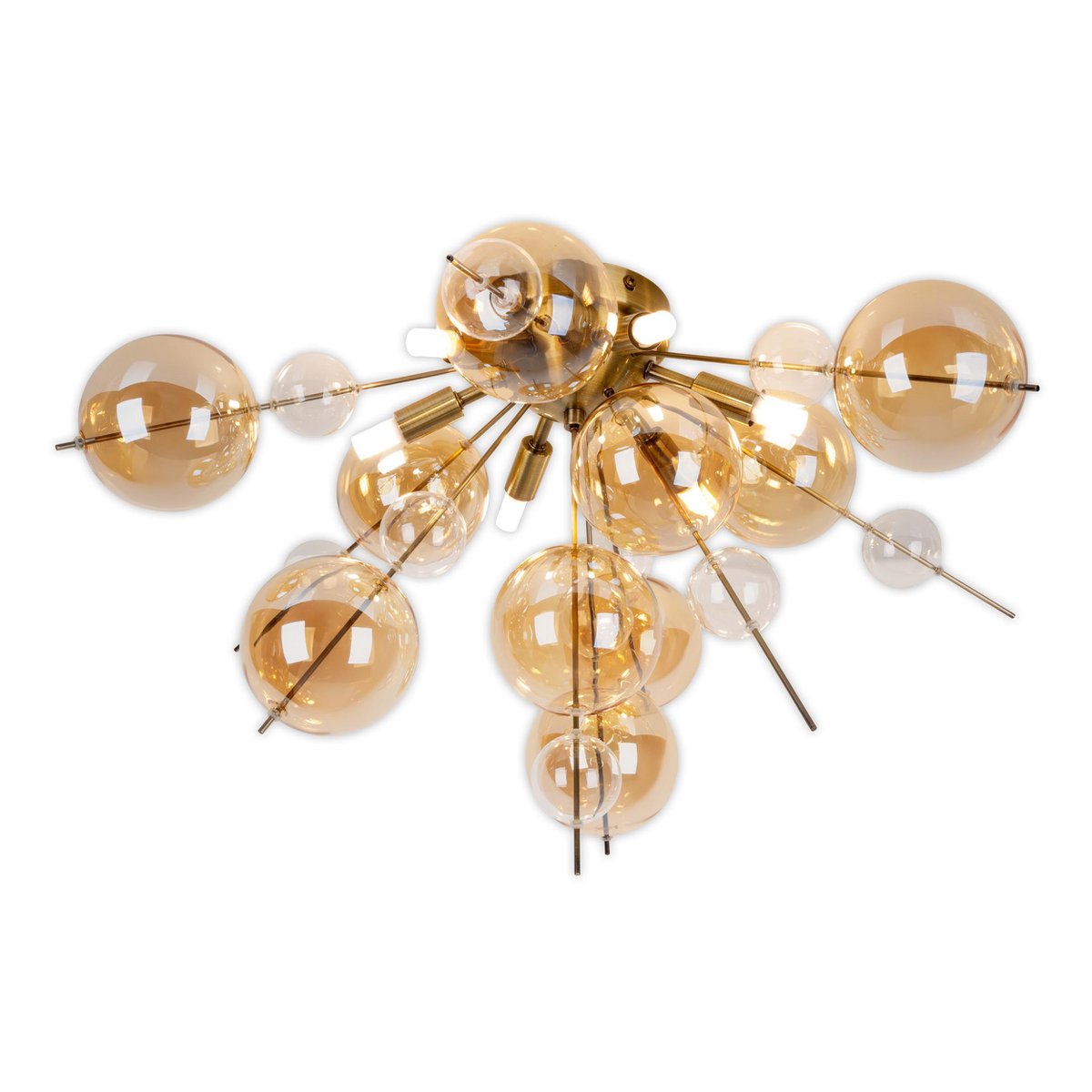 Plafondlamp Explosie Amber