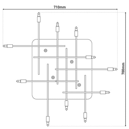 Plafondlamp Ancona LED
