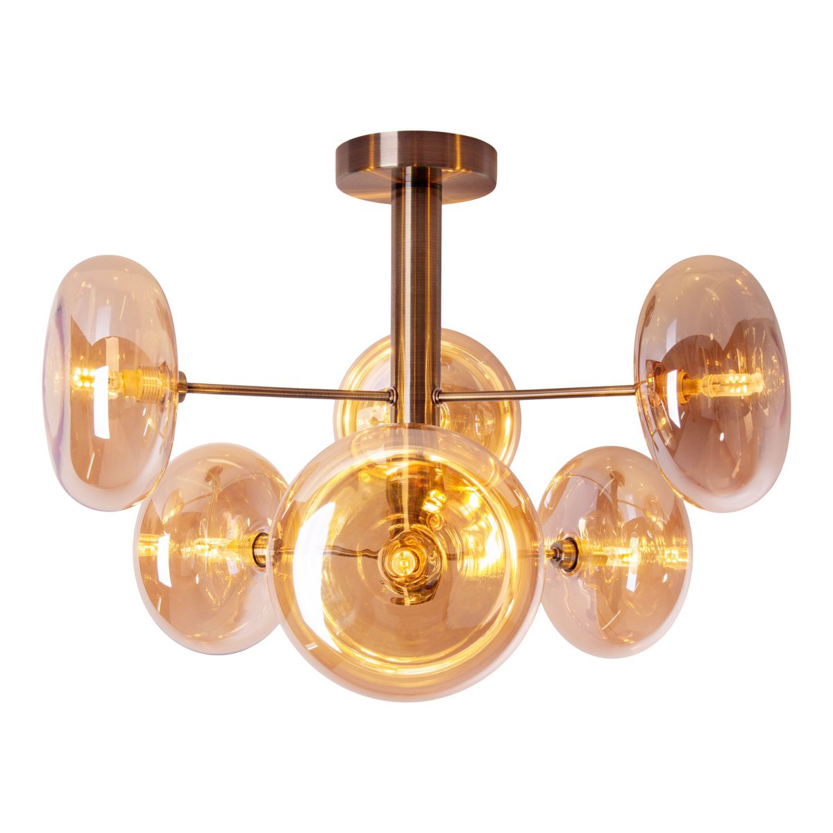 Plafondlamp Orion Messing