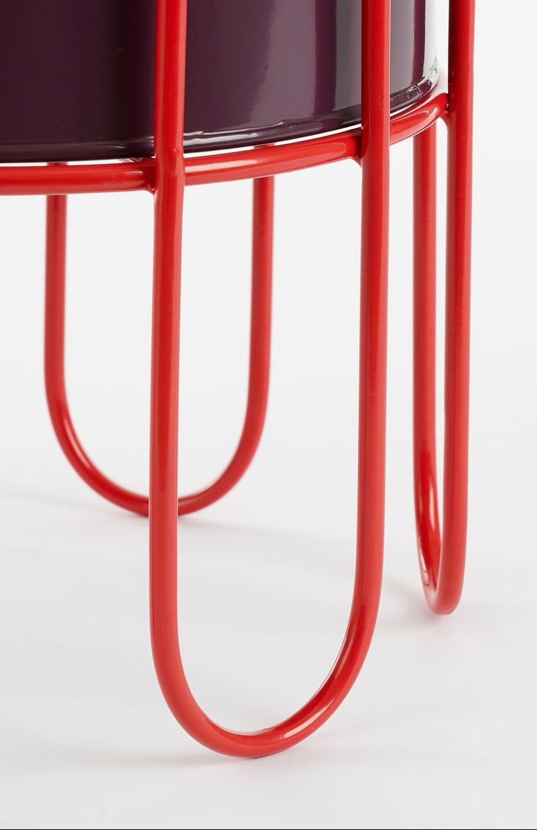 Bloempot Dione op Standaard - set van 2