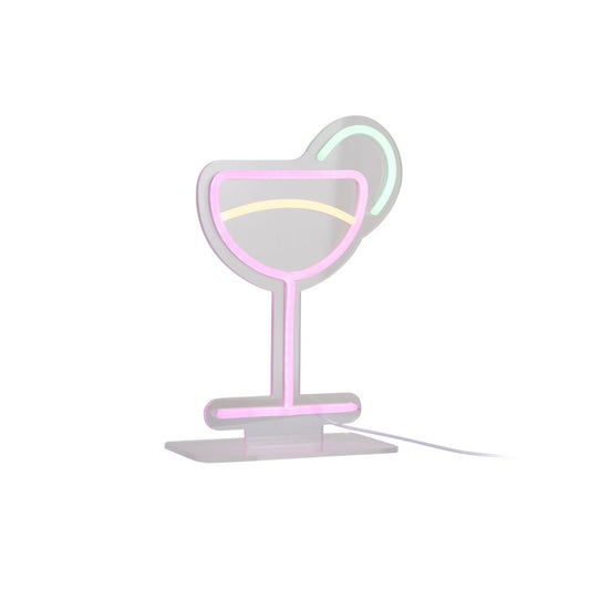 Neonlicht Cocktail lime