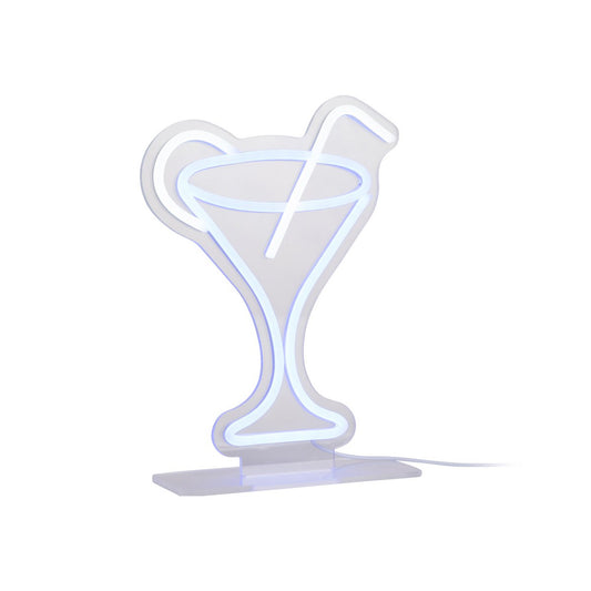 Neonlicht Cocktail rietje