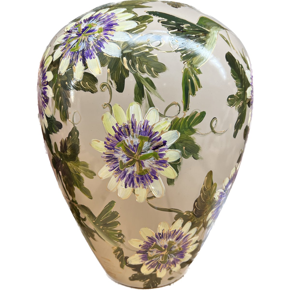 Vaas Kander Passiflora Beige