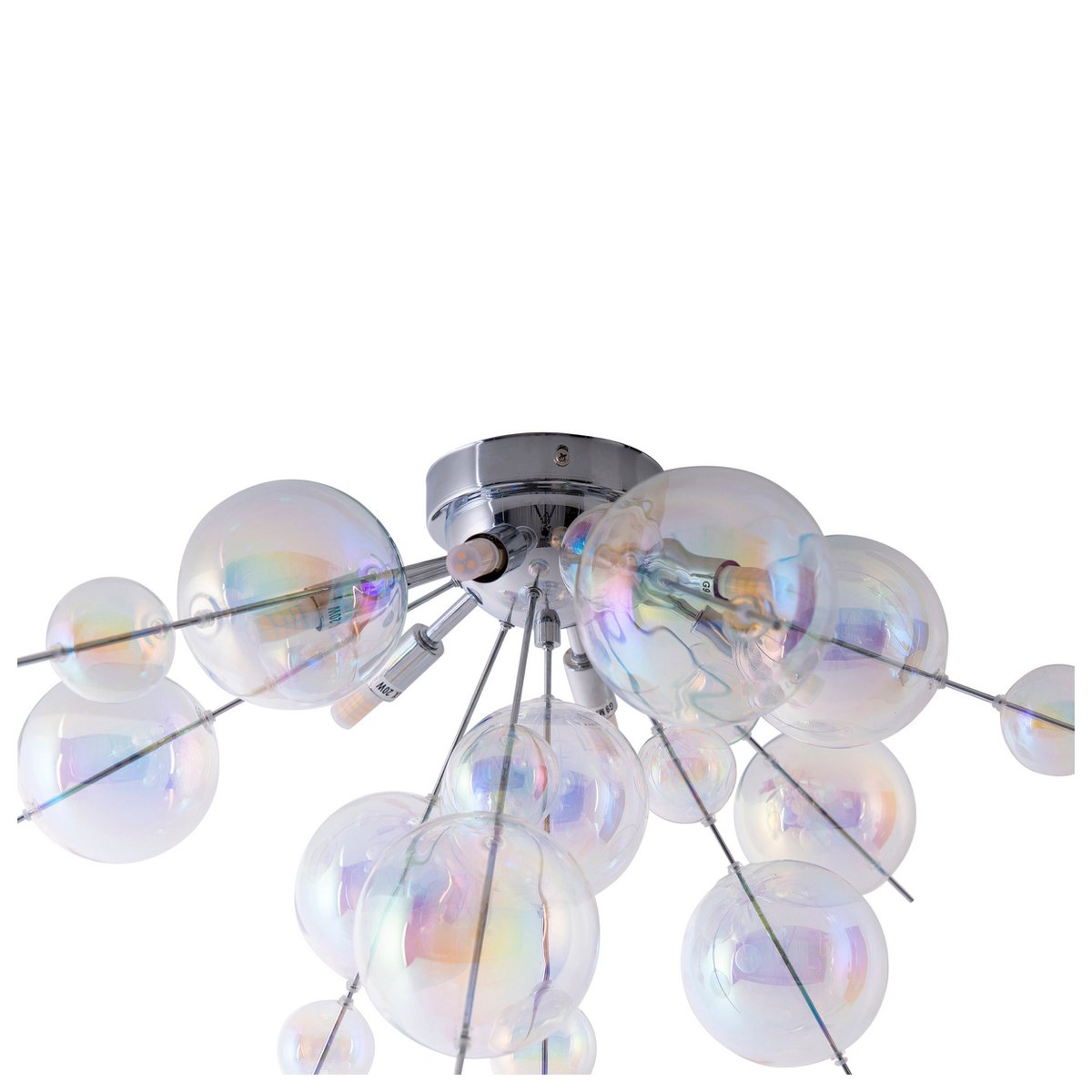 Plafondlamp Explosie Irisglas