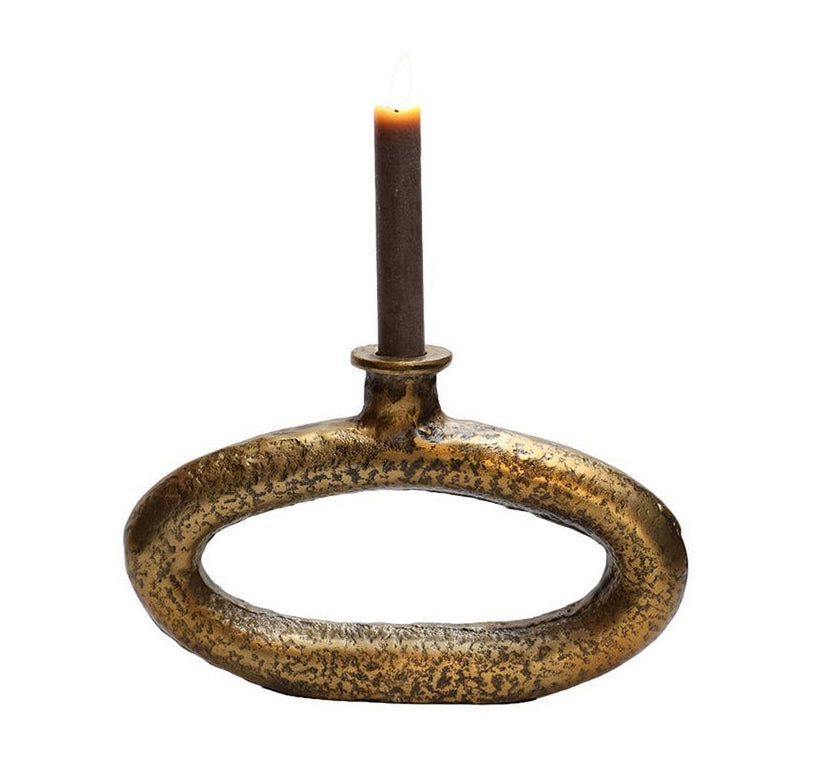 Kandelaar Rocha Aged brass - S, L