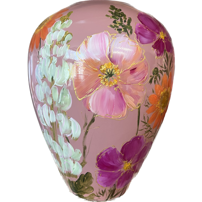 Vaas Kander Flowermix Mauve