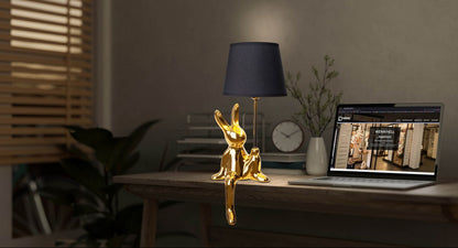 Tafellamp Helge Goud