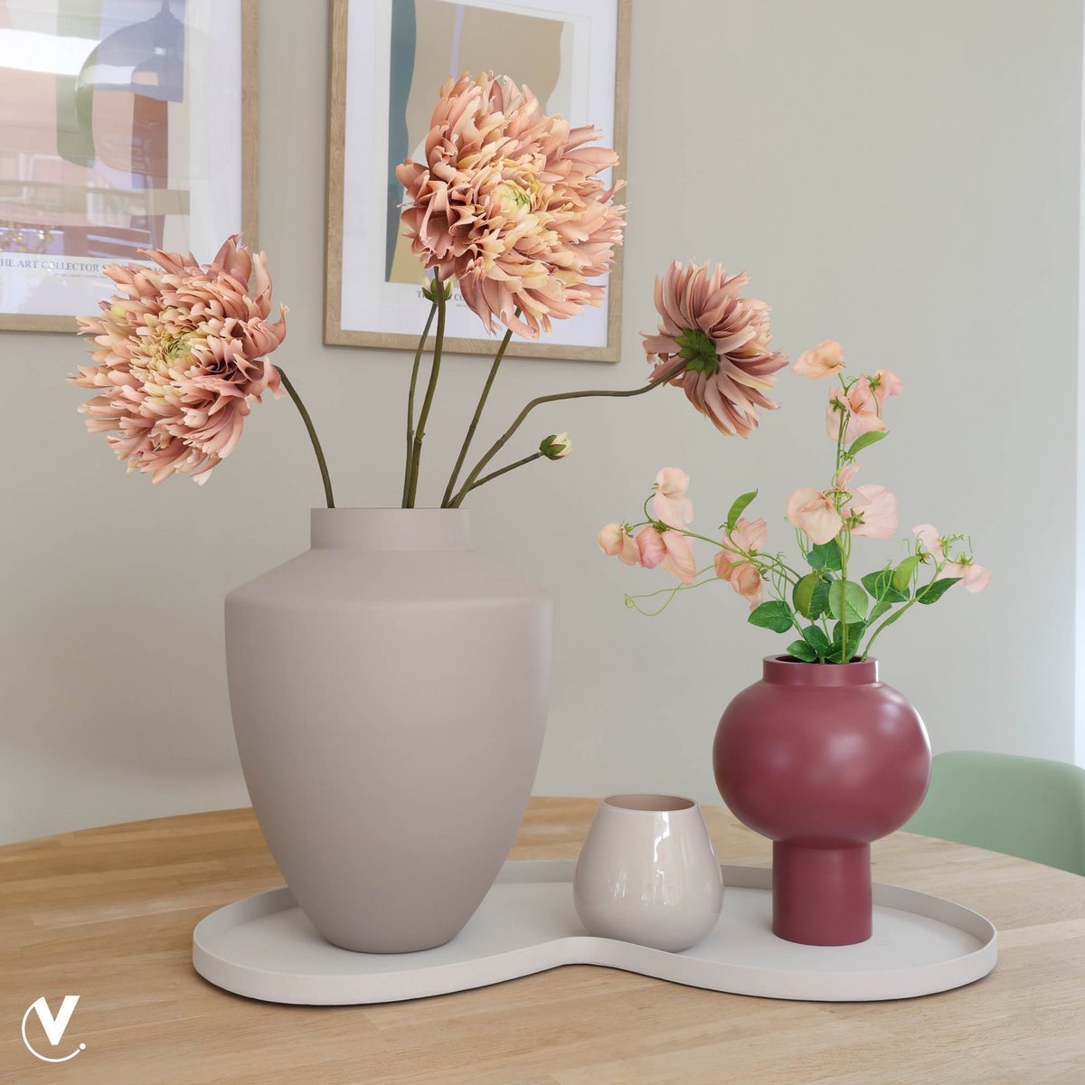 Dienblad - Villeta ivory