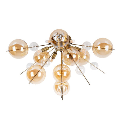 Plafondlamp Explosie Amber