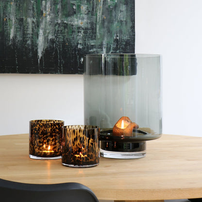Waxinelichthouder Celtic Cheetah - set van 2 stuks