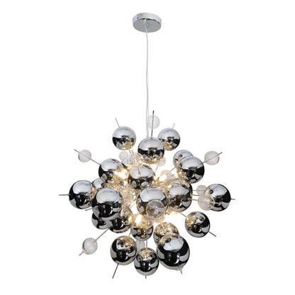 Hanglamp Explosie Chroom