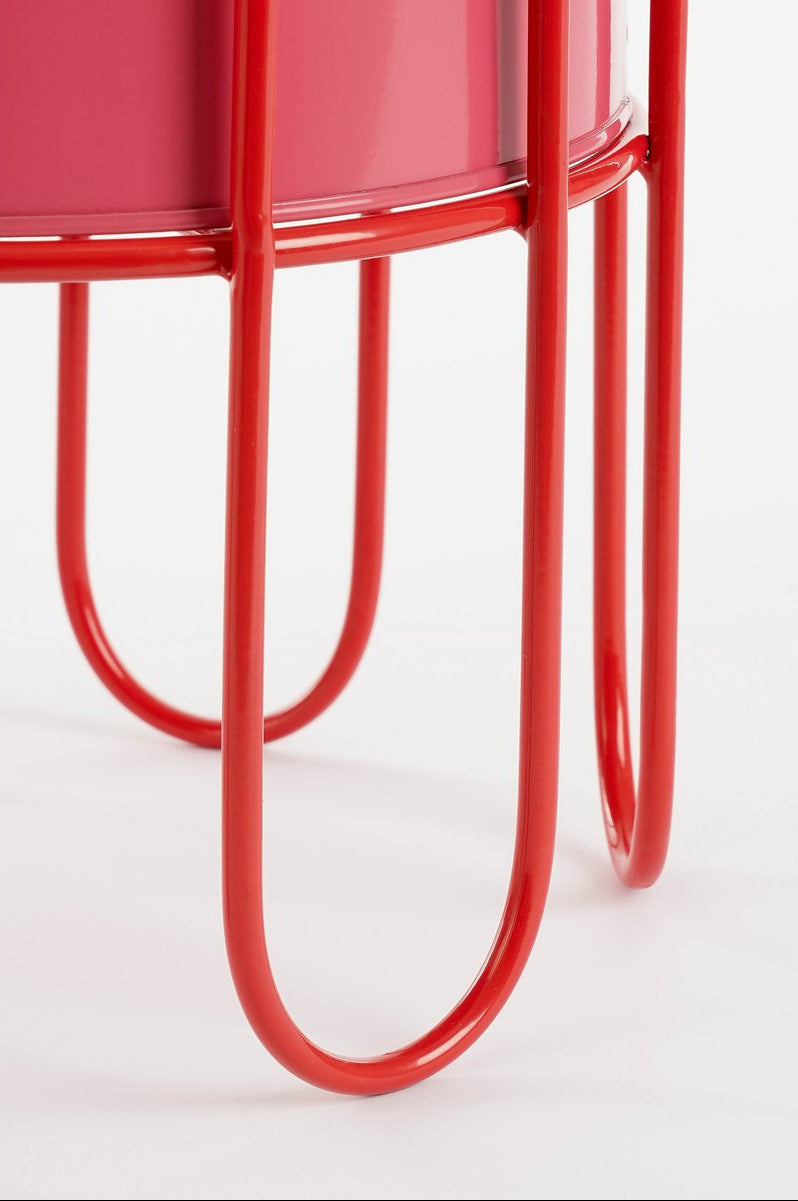 Bloempot Dione op Standaard - set van 2