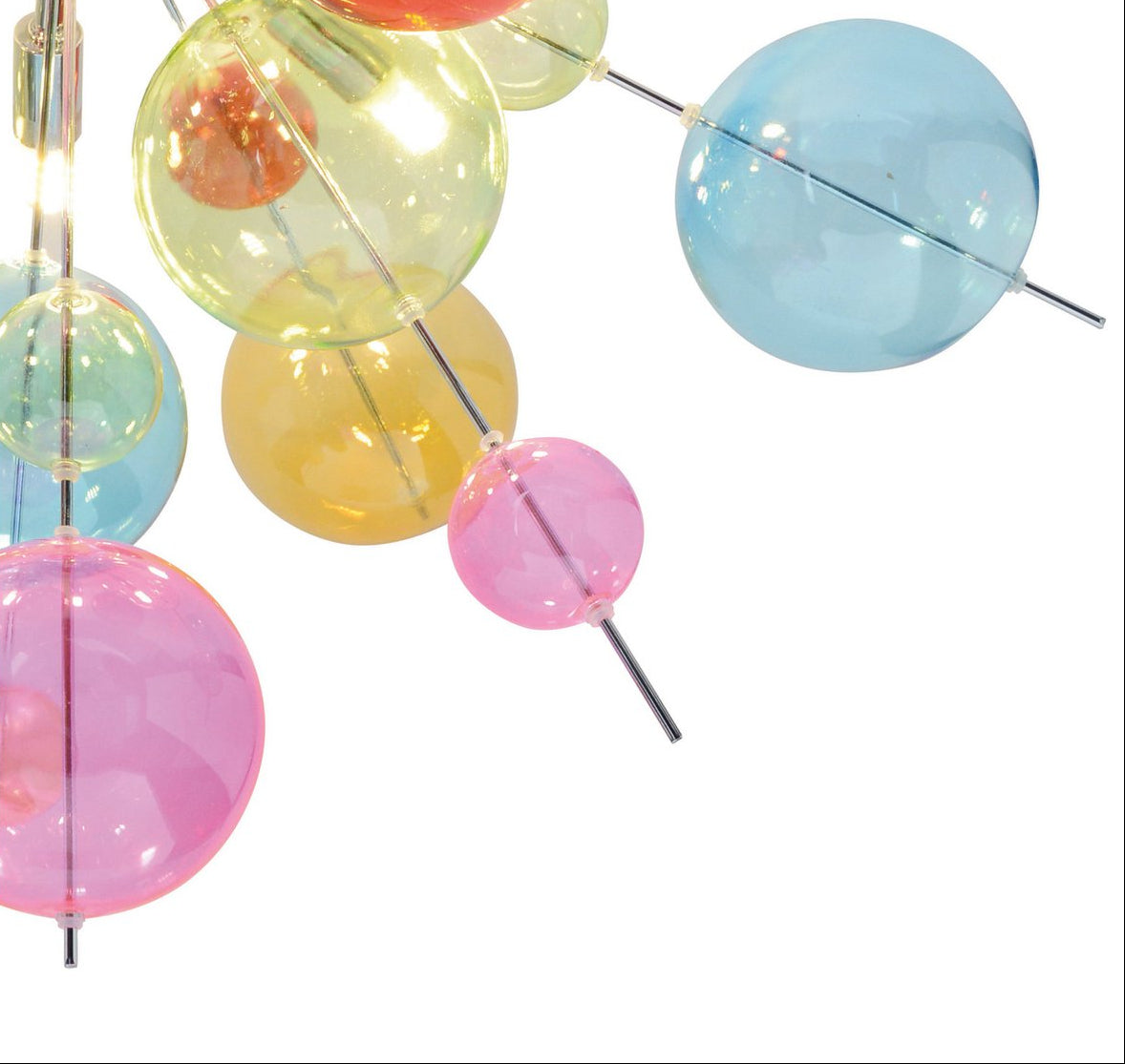 Plafondlamp Explosie Gekleurd