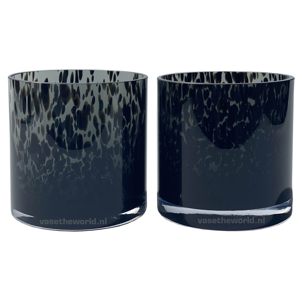 Waxinelichthouder Celtic Grey Cheetah - set van 2 stuks