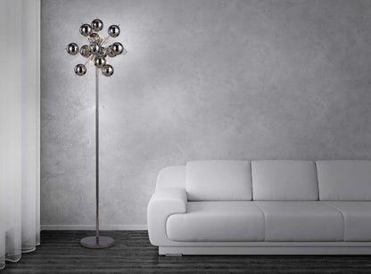 Vloerlamp Explosie Chroom