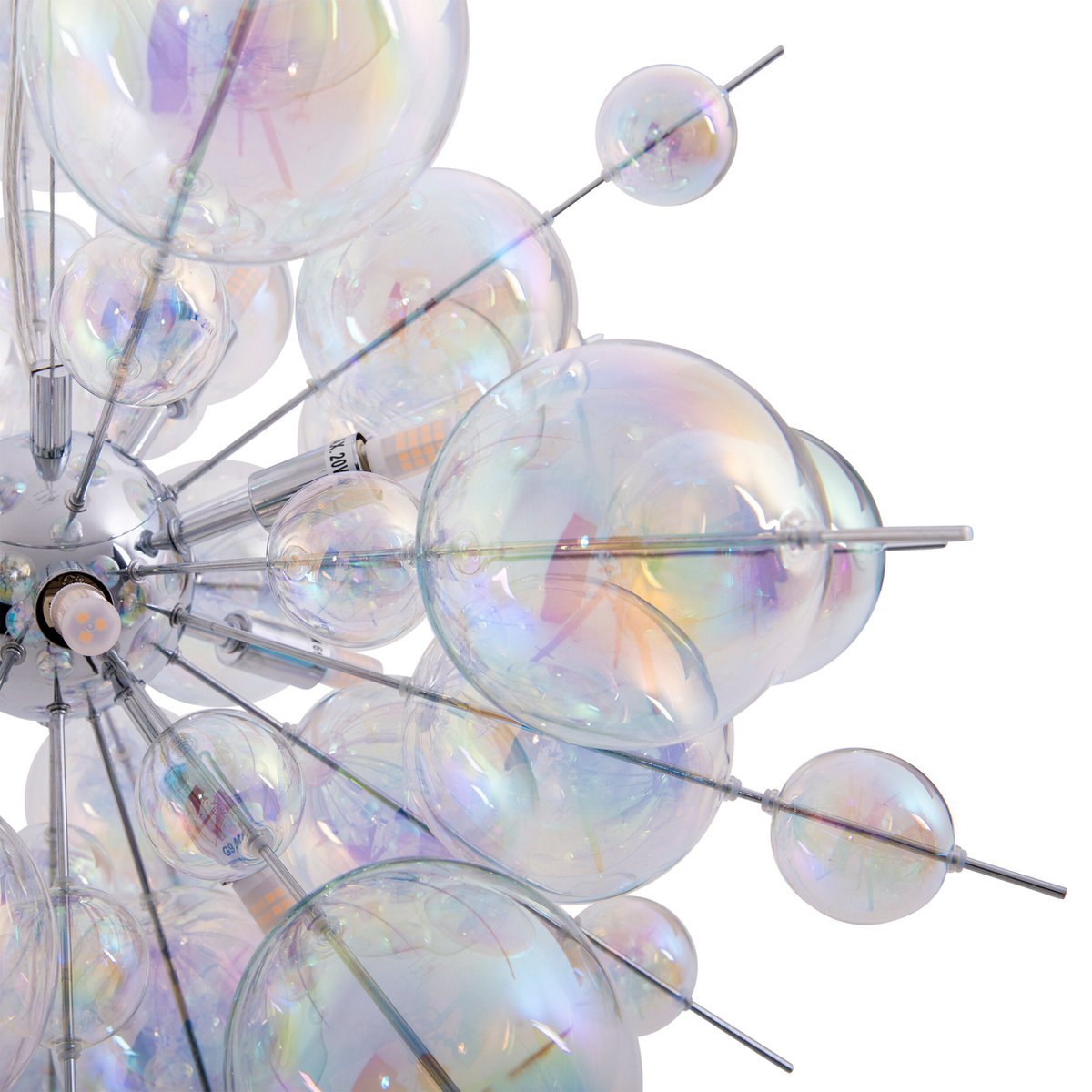 Hanglamp Explosie Irisglas