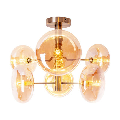 Plafondlamp Orion Messing