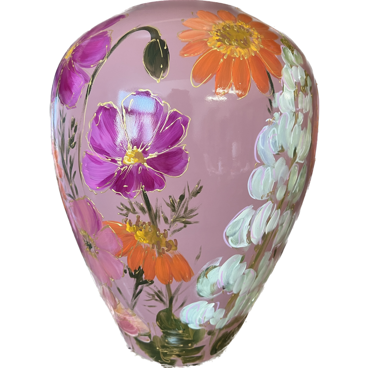 Vaas Kander Flowermix Mauve