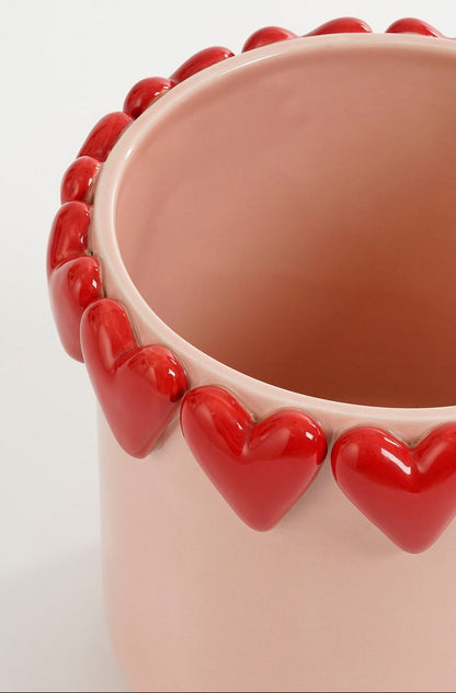 Bloempot Hartjes