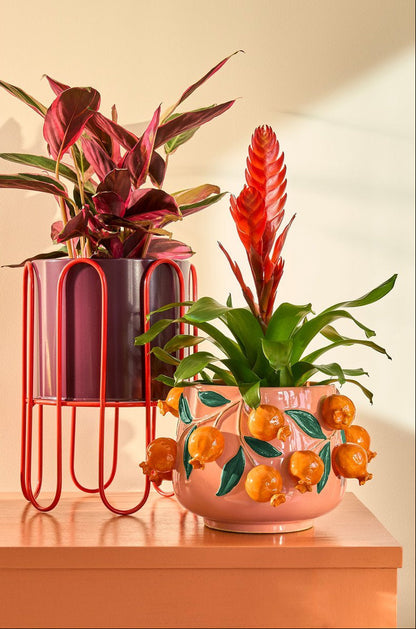 Bloempot Dione op Standaard - set van 2