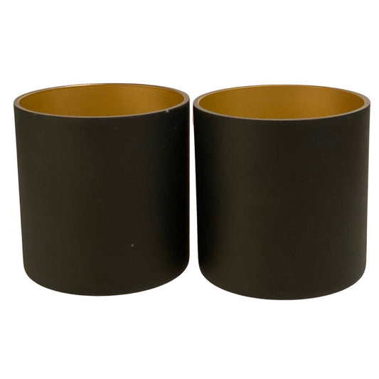 Waxinelichthouder Celtic Black Gold - set van 2 stuks