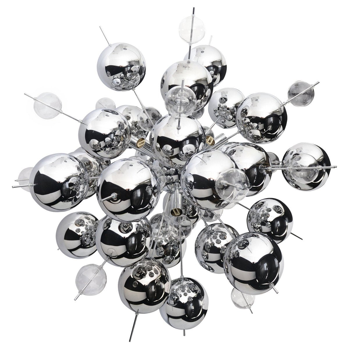 Hanglamp Explosie Chroom