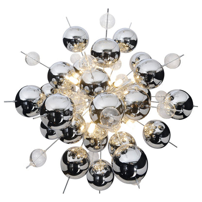 Hanglamp Explosie Chroom
