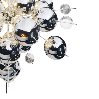 Hanglamp Explosie Chroom
