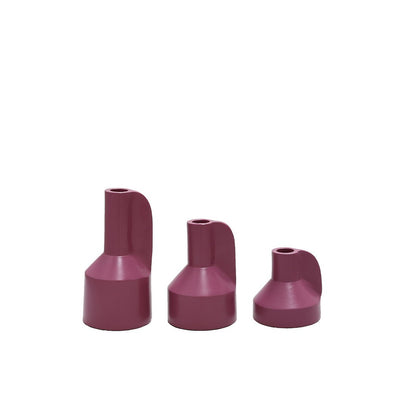 Kaarshouder Alota Mauve - set van 3