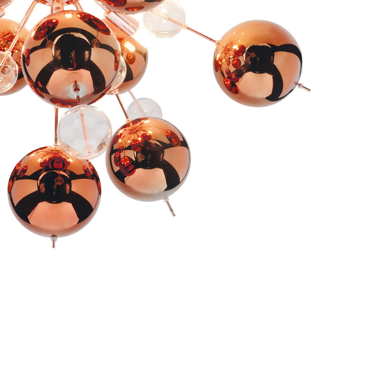 Plafondlamp Explosie Koper