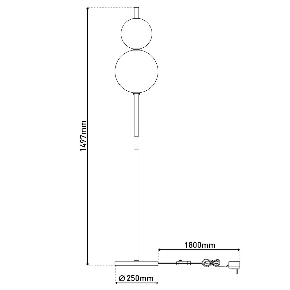 Vloerlamp Nova