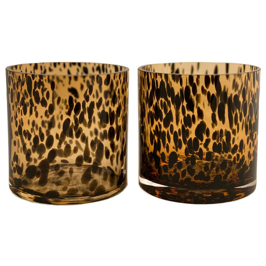 Waxinelichthouder Celtic Cheetah - set van 2 stuks