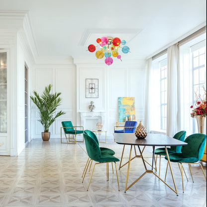 Plafondlamp Explosie Gekleurd