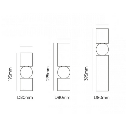 Kandelaar White Marble