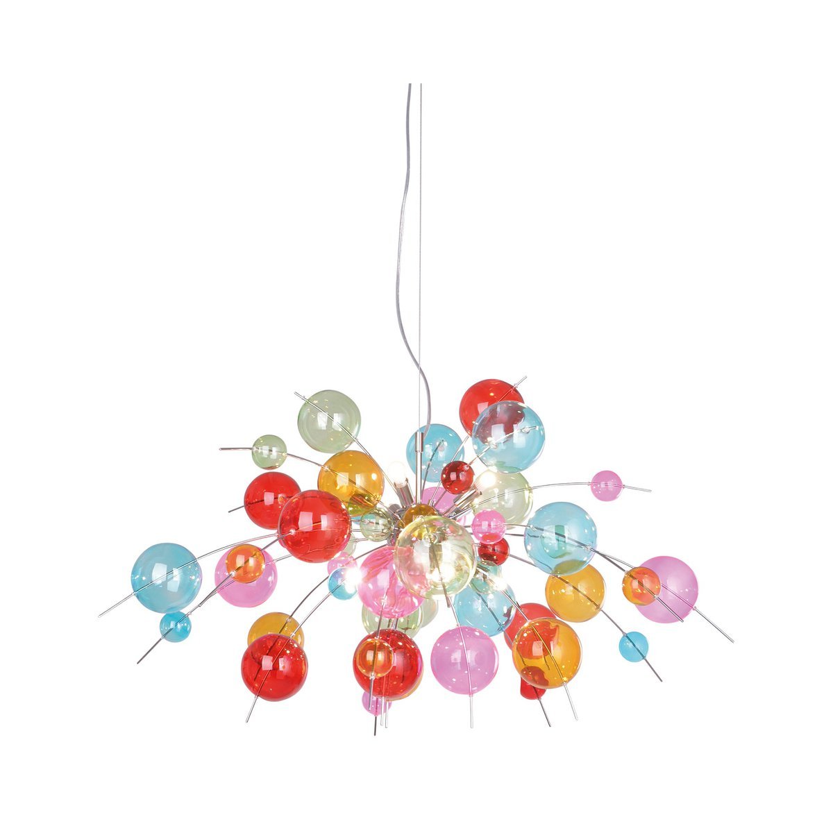 Hanglamp Explosie Gekleurd - Groot