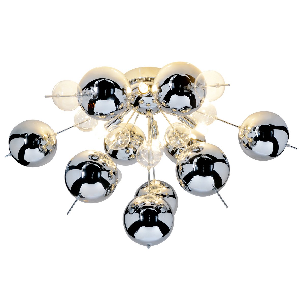 Plafondlamp Explosie Chroom