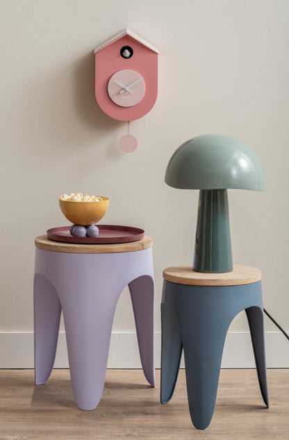 Bijzettafel/Kruk Double Funky - set van twee